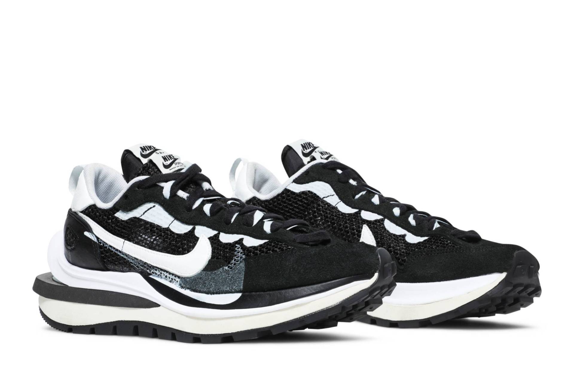 sacai x VaporWaffle ‘Black White’ [also worn by Jay Chou] CV1363-001 - Image 10